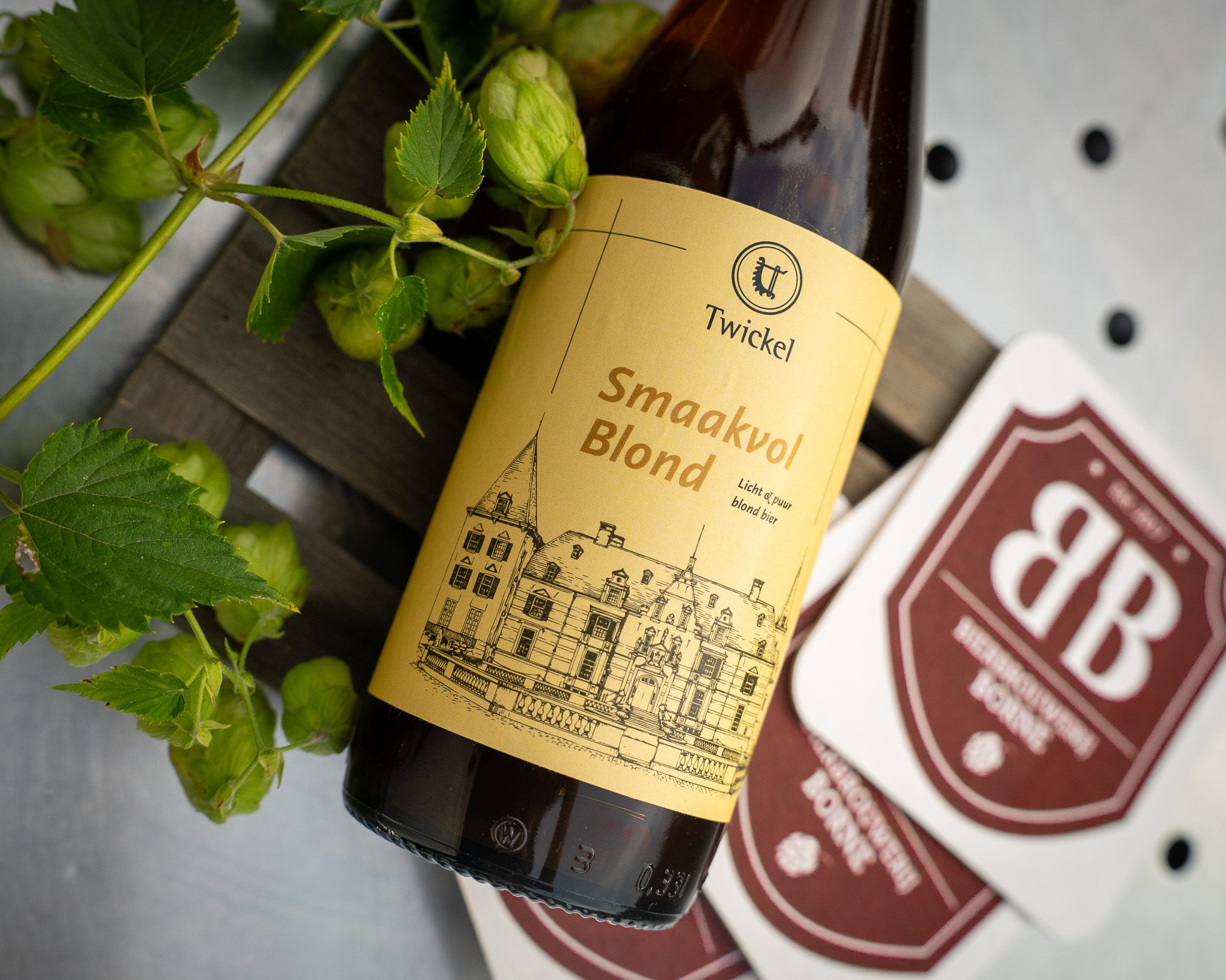 White-label bier dat Bierbrouwerij Borne brouwt voor een partner